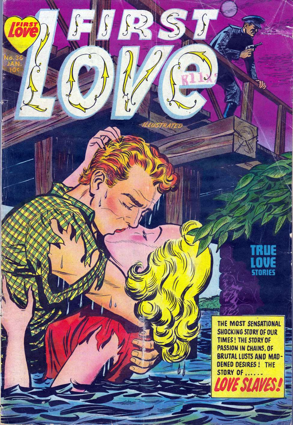 Comic Book Cover For First Love Illustrated 36