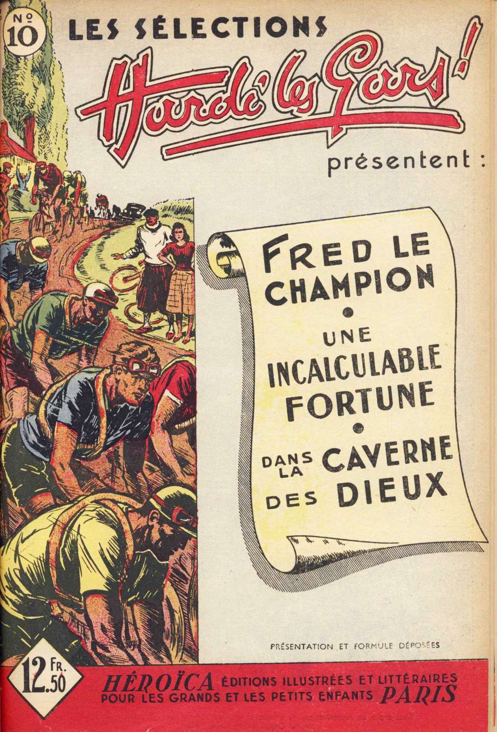Comic Book Cover For Hardi les Gars 10 - Fred le champion