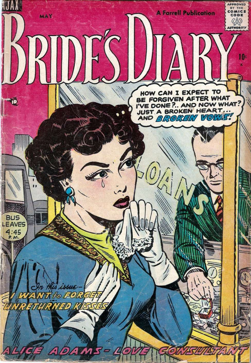 Comic Book Cover For Bride's Diary 4