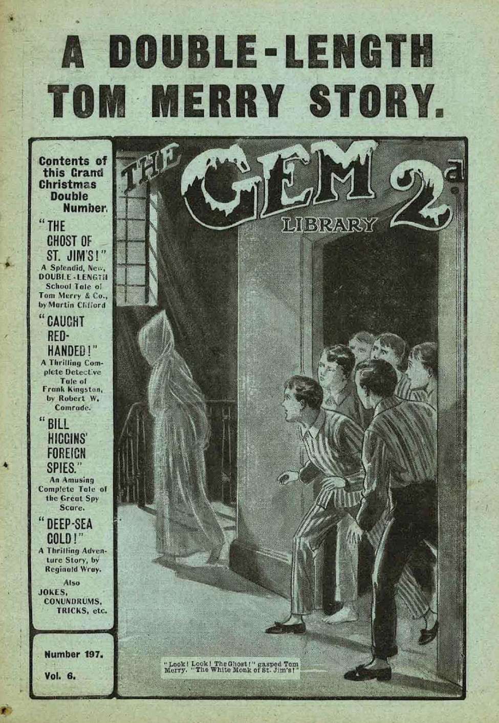 Book Cover For The Gem v2 197 - The Ghost of St. Jim’s