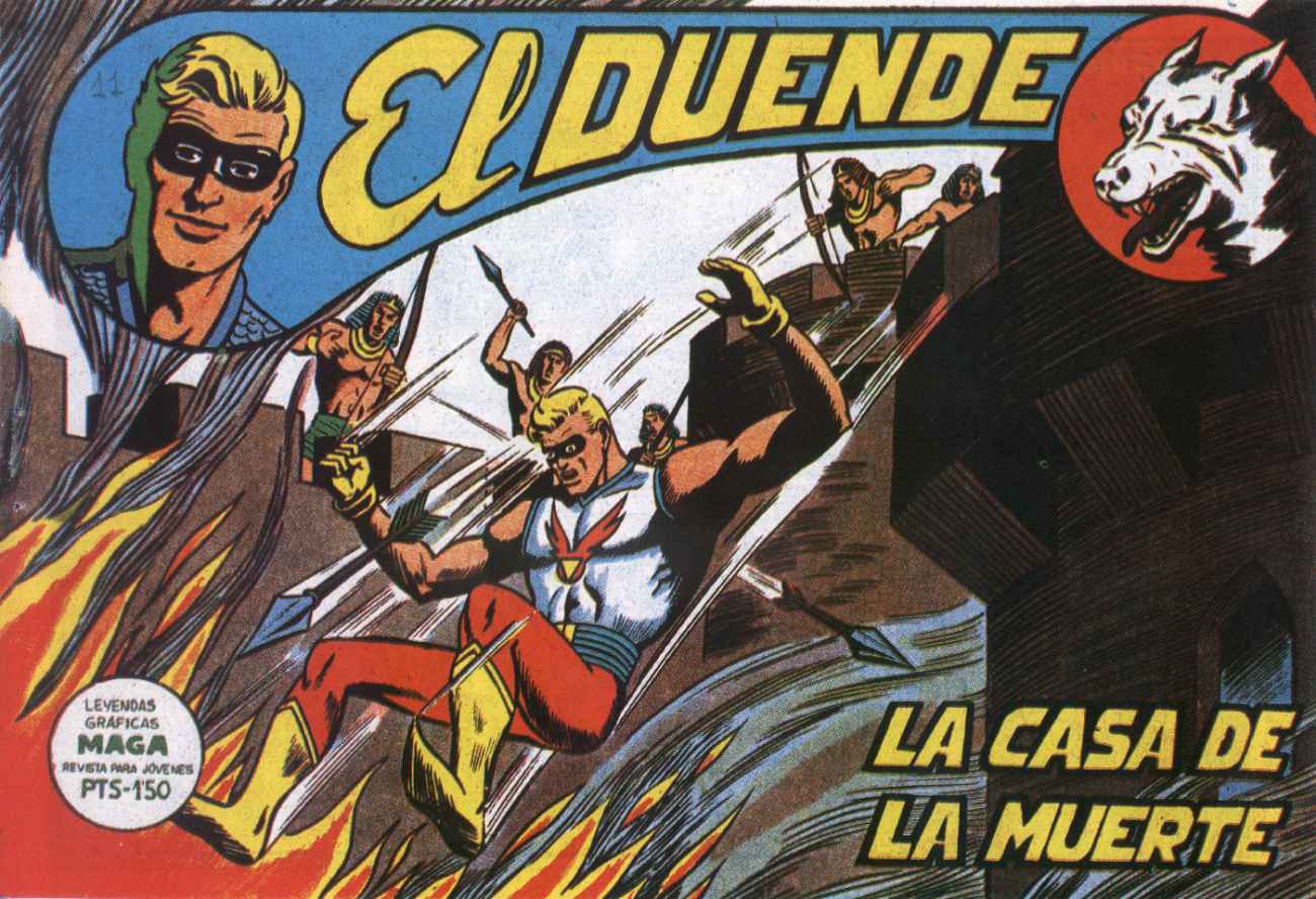Comic Book Cover For El Duende 11 - La casa de la muerte