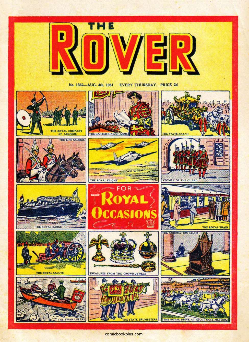 Book Cover For The Rover 1362