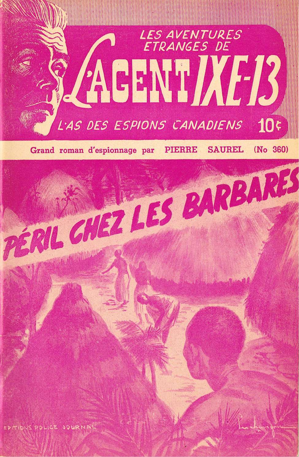 Book Cover For L'Agent IXE-13 v2 360 - Péril chez les barbares