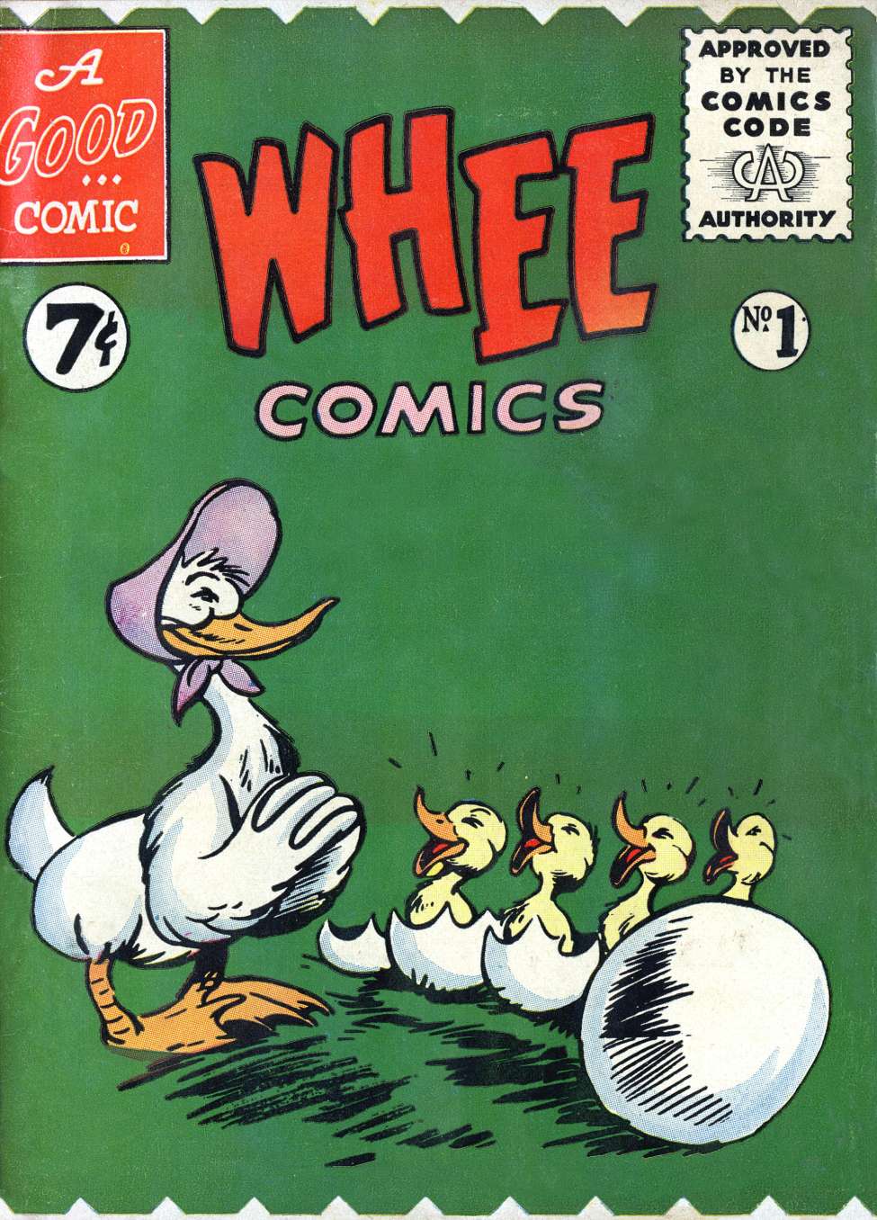 Book Cover For Whee Comics 1
