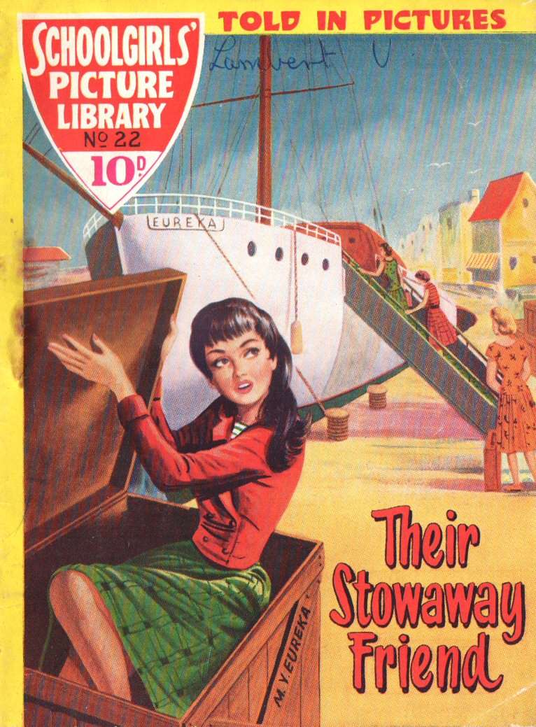 Book Cover For Schoolgirls' Picture Library 22 - Their Stowaway Friend