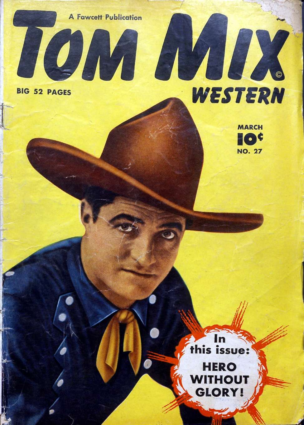 Comic Book Cover For Tom Mix Western 27