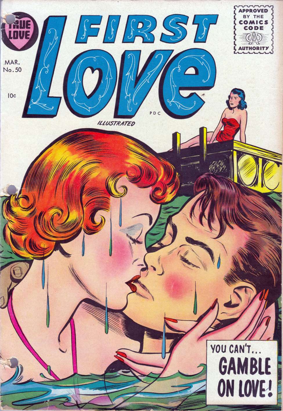 Comic Book Cover For First Love Illustrated 50