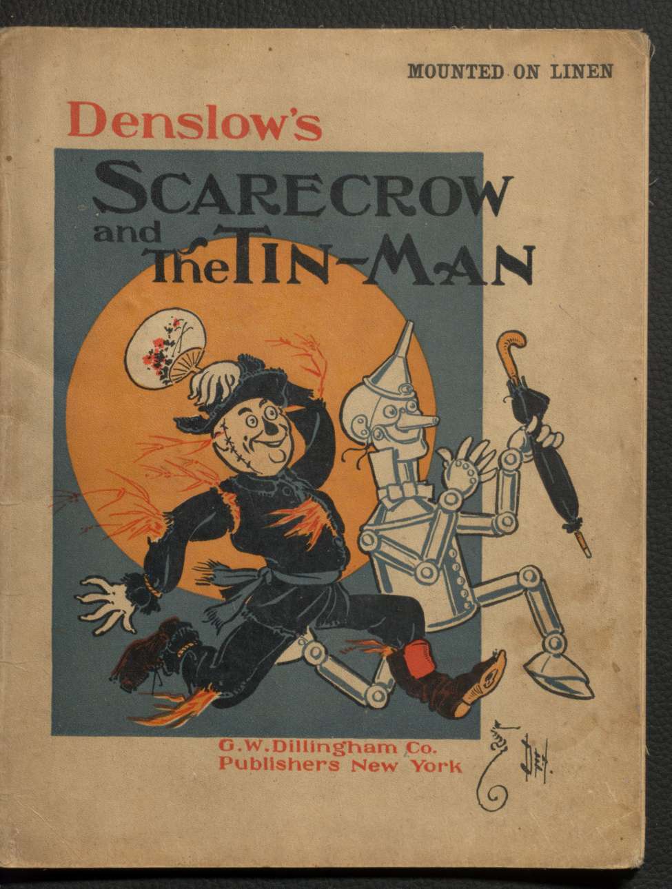 Book Cover For Denslow's Scarecrow and the Tin Man