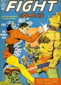 Large Thumbnail For Fight Comics 5 - Version 2