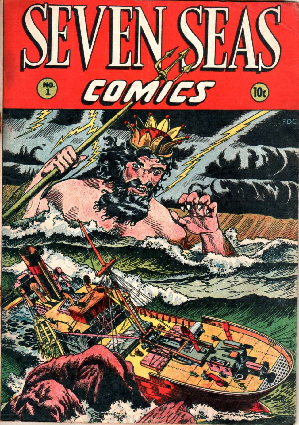 Comic Book Cover For Seven Seas Comics 1