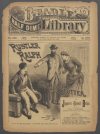 Cover For Beadle's Half Dime Library 930 - Rustler Ralph, the Boy Spotter