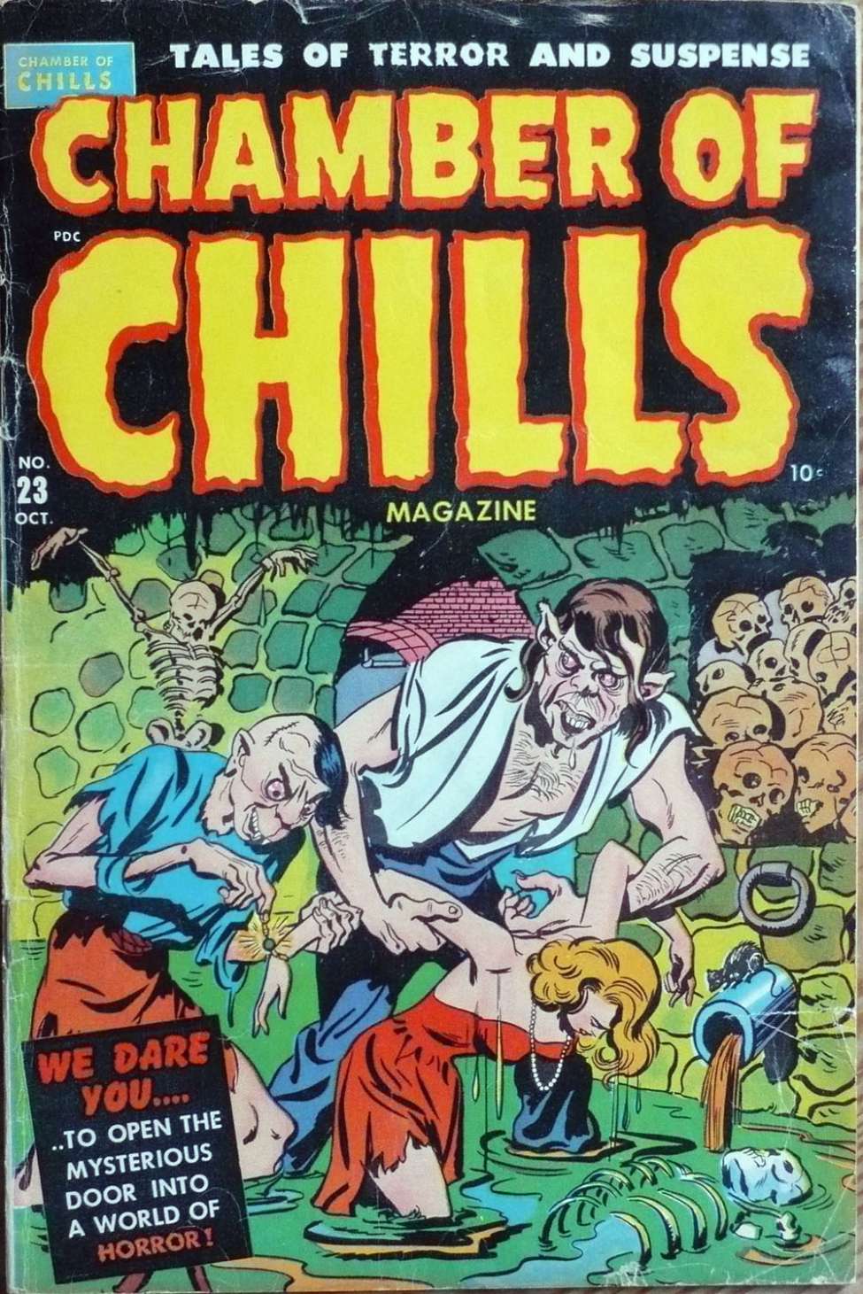 Comic Book Cover For Chamber of Chills 3 (23) (digcam)