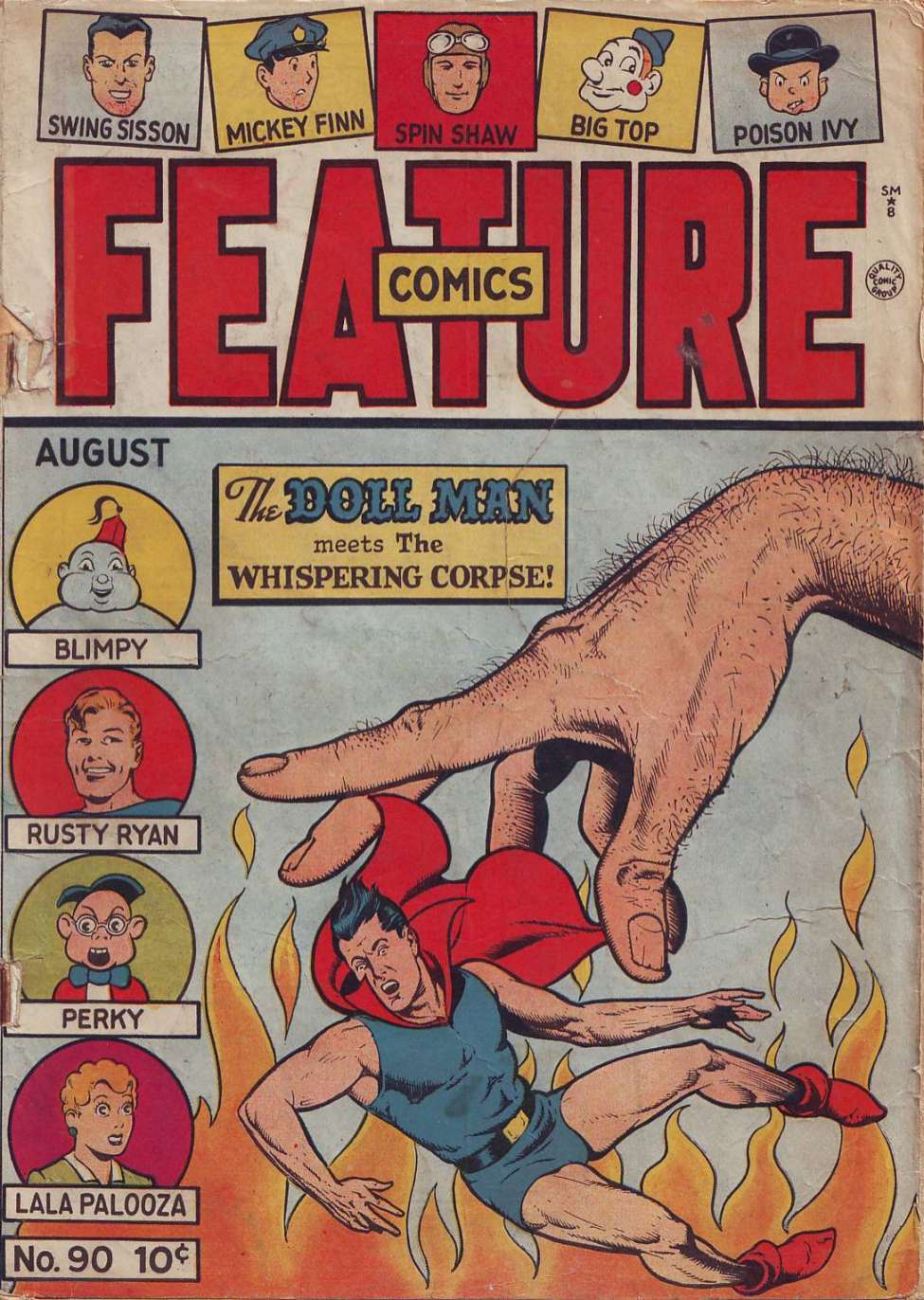 Book Cover For Feature Comics 90