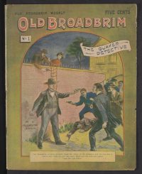 Large Thumbnail For Old Broadbrim Weekly 1 - Old Broadbrim, the Quaker Detective