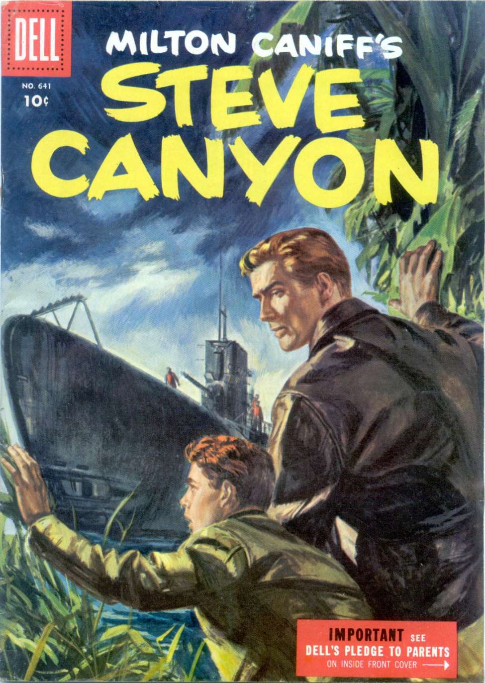 Comic Book Cover For 0641 - Milton Caniff's Steve Canyon