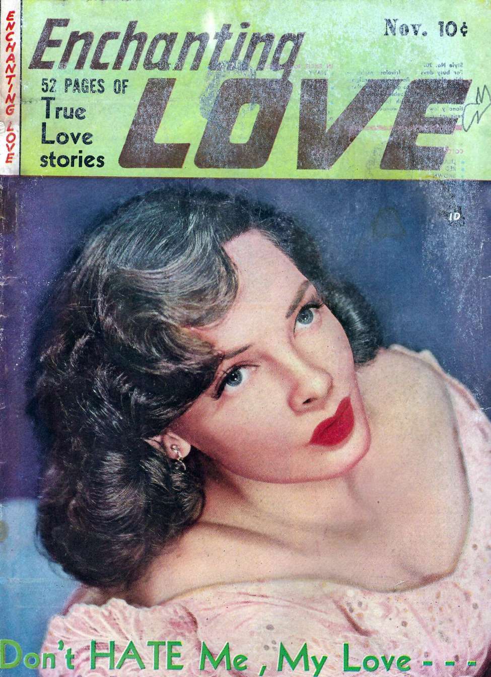 Comic Book Cover For Enchanting Love 2