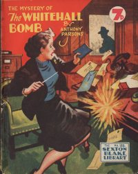 Large Thumbnail For Sexton Blake Library S3 158 - The Mystery of the Whitehall Bomb