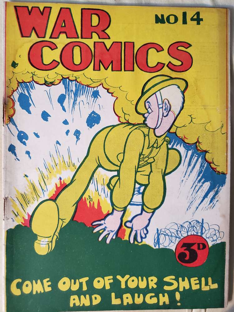 Book Cover For War Comics 14