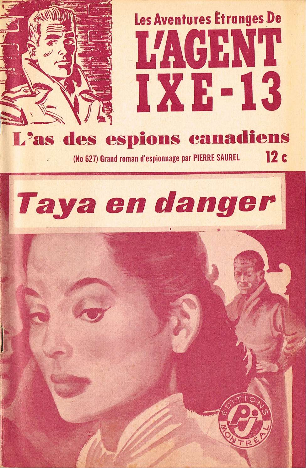 Book Cover For L'Agent IXE-13 v2 627 - Taya en danger
