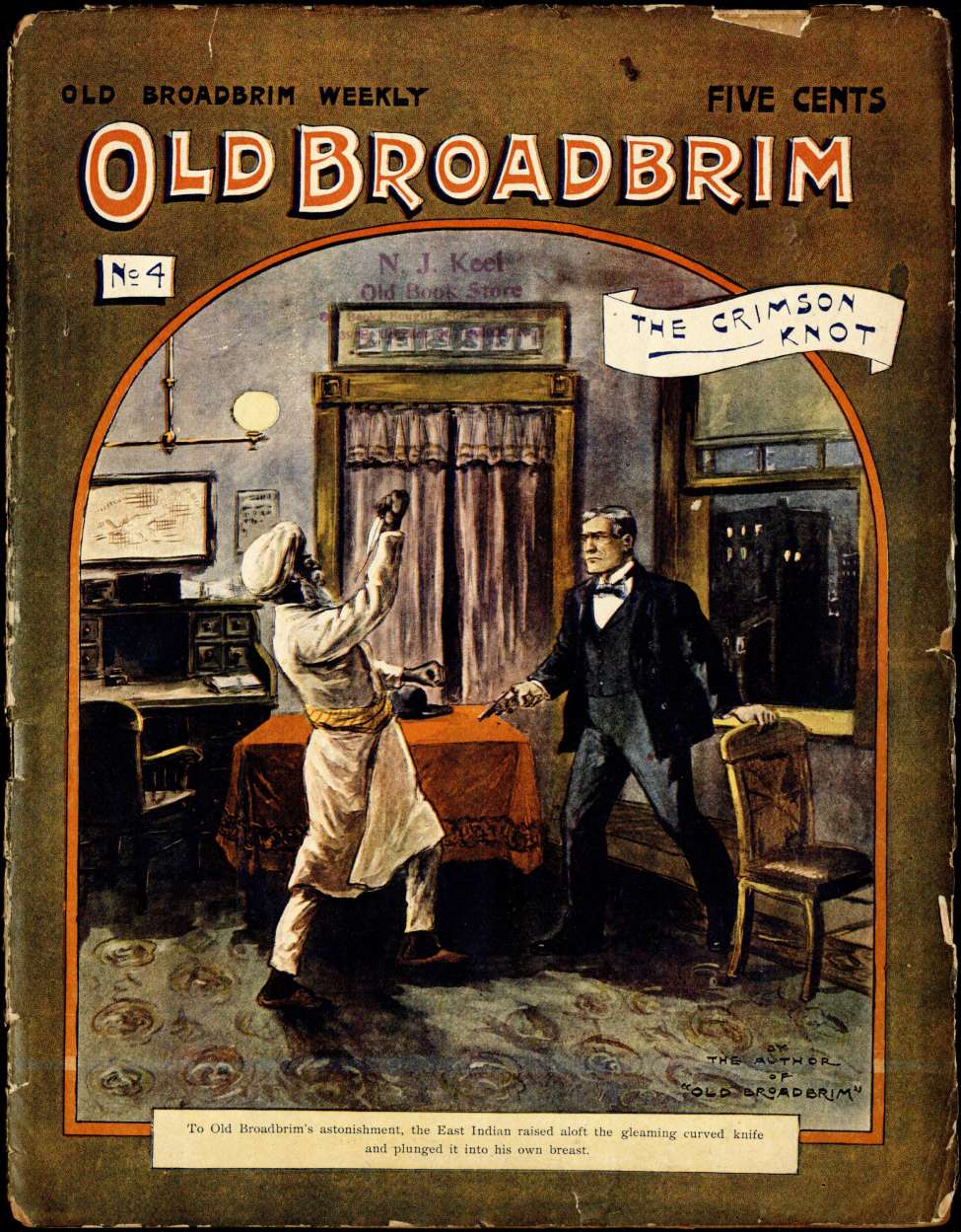 Book Cover For Old Broadbrim Weekly 4 - Old Broadbrim's Crimson Knot