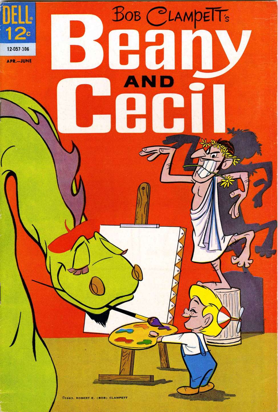 Book Cover For Beany and Cecil 4