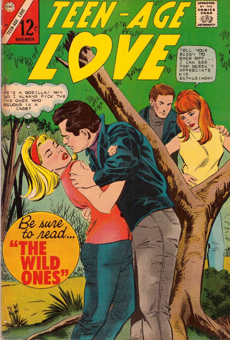 Book Cover For Teen-Age Love 50