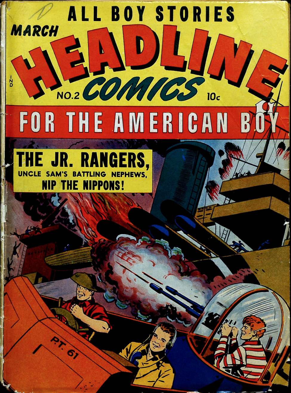 Comic Book Cover For Headline Comics 2 (alt) - Version 2