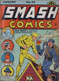 Large Thumbnail For Smash Comics 25