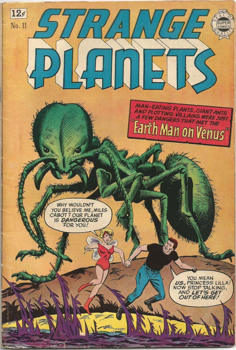 Book Cover For Strange Planets 11