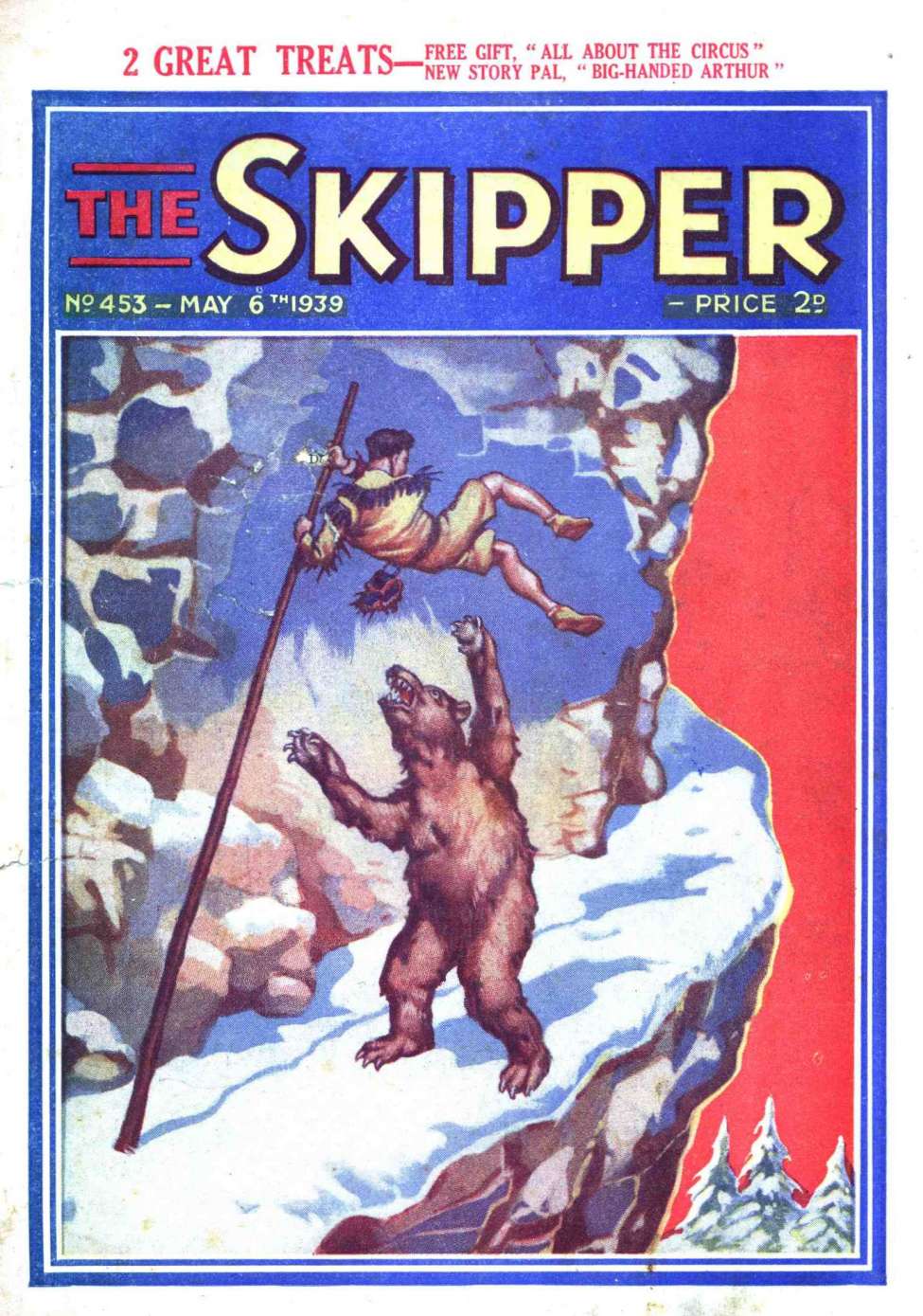 Comic Book Cover For The Skipper 453