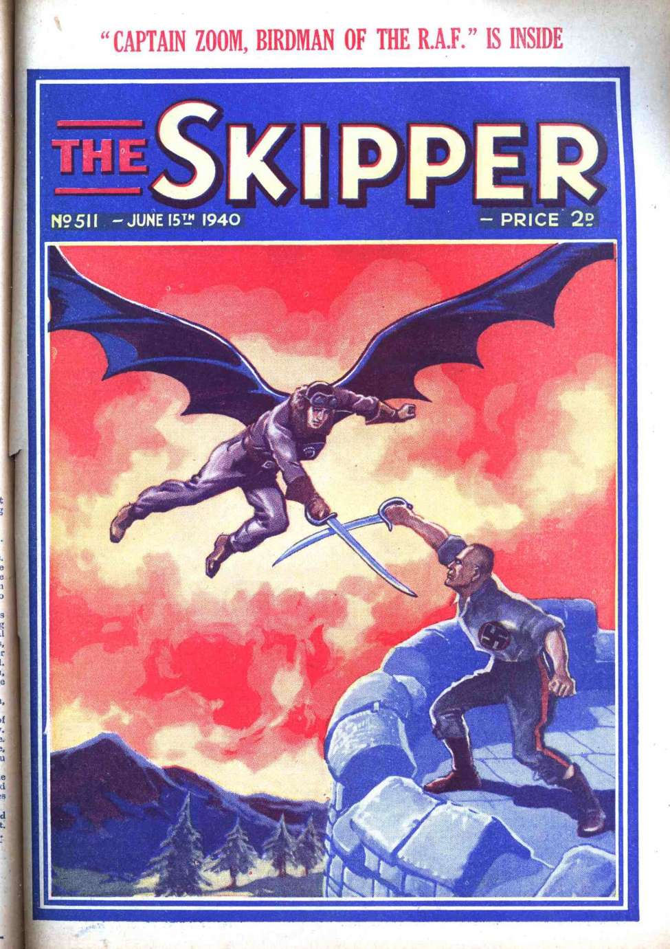 Comic Book Cover For The Skipper 511