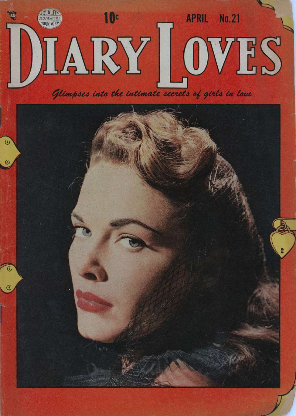 Comic Book Cover For Diary Loves 21