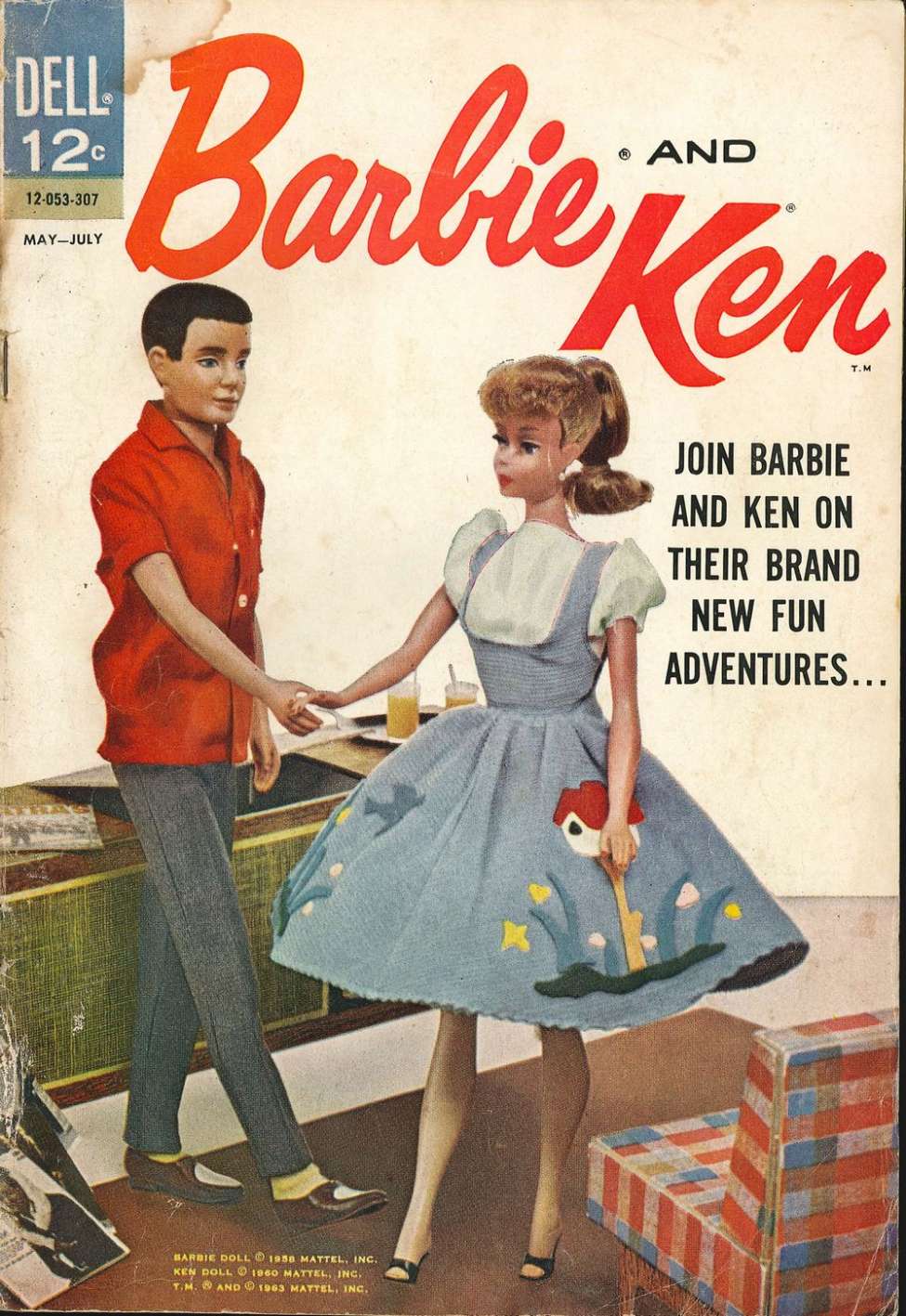 Book Cover For Barbie and Ken 3