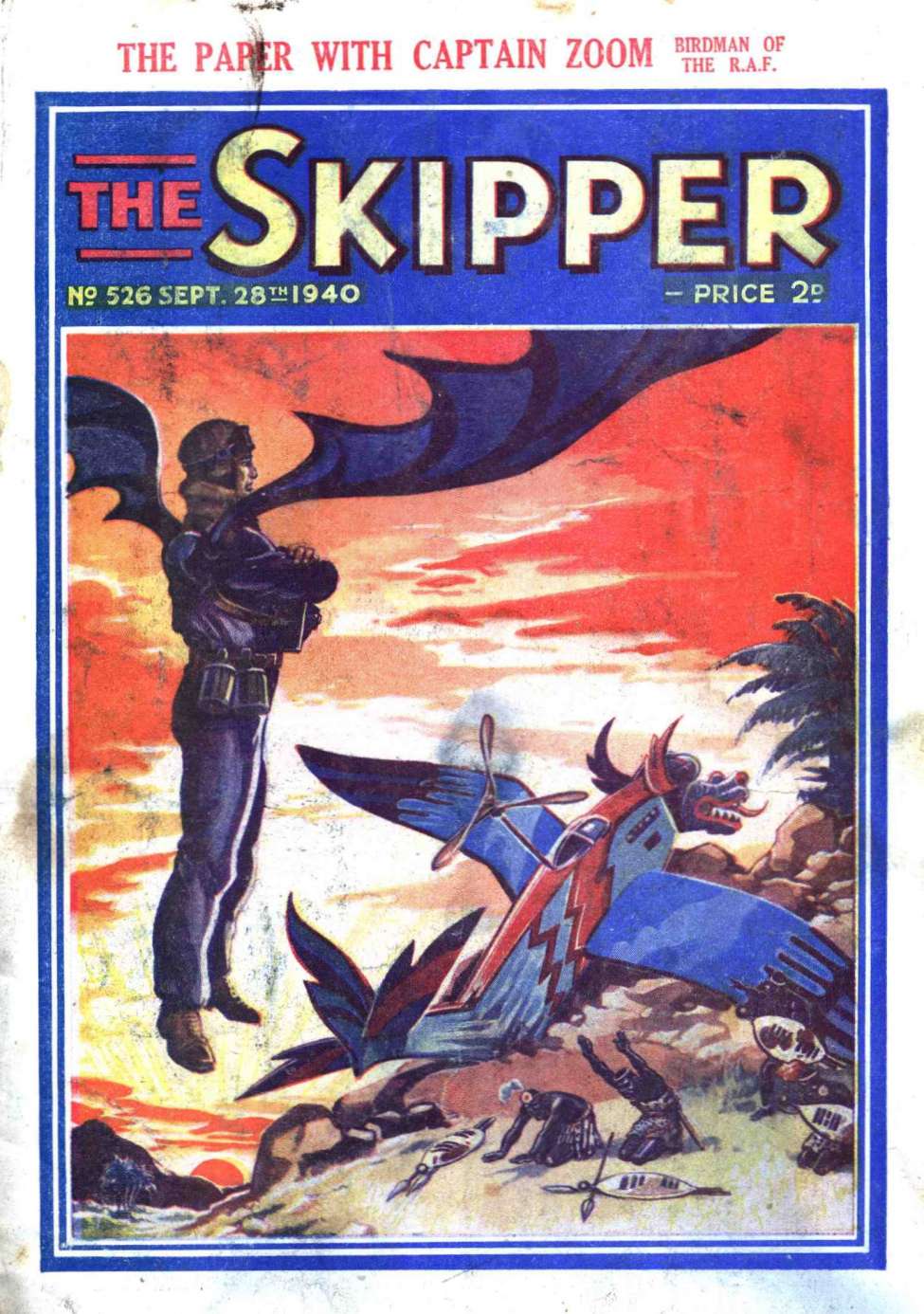 Comic Book Cover For The Skipper 526