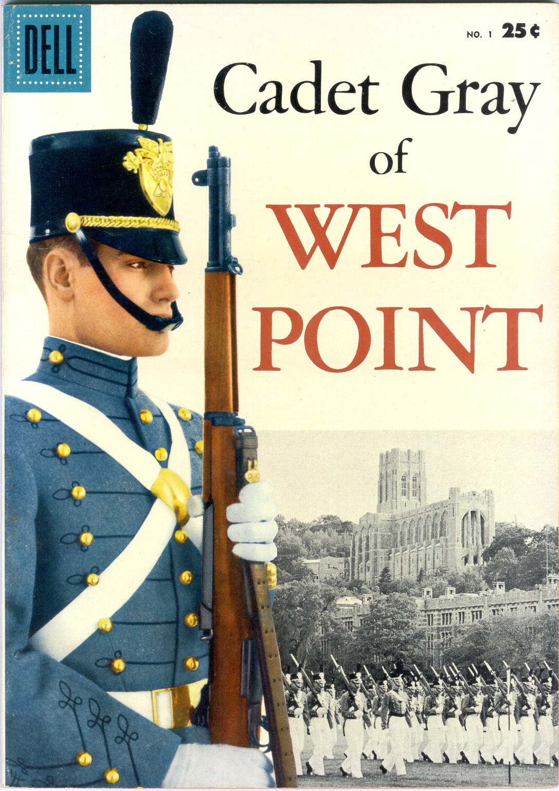 Comic Book Cover For Cadet Gray of West Point 1