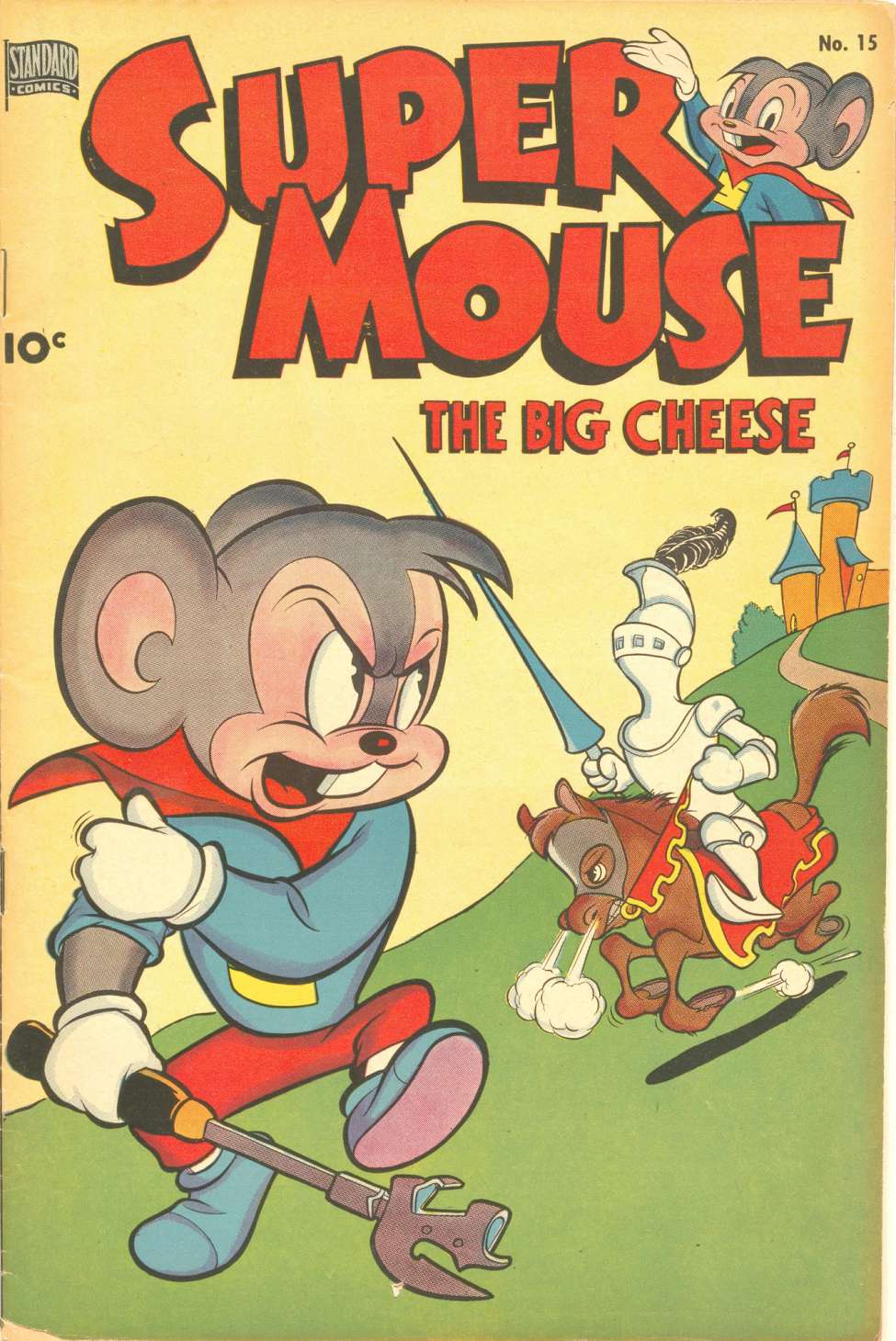 Comic Book Cover For Supermouse 15 - Version 2