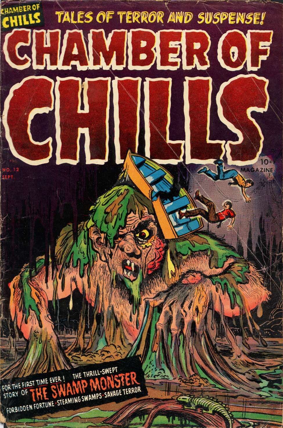 Comic Book Cover For Chamber of Chills 12