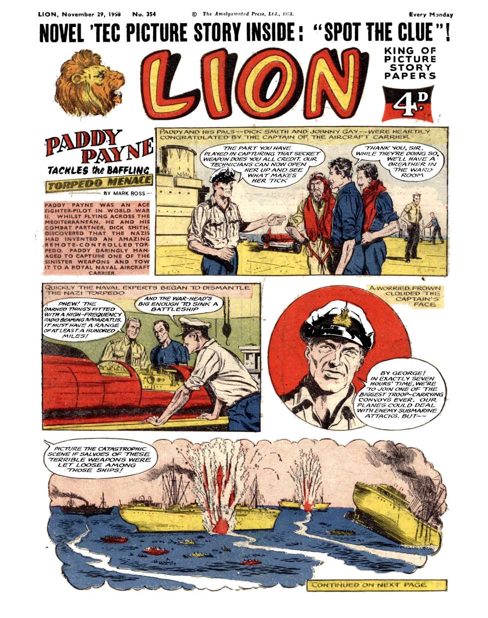 Book Cover For Lion 354