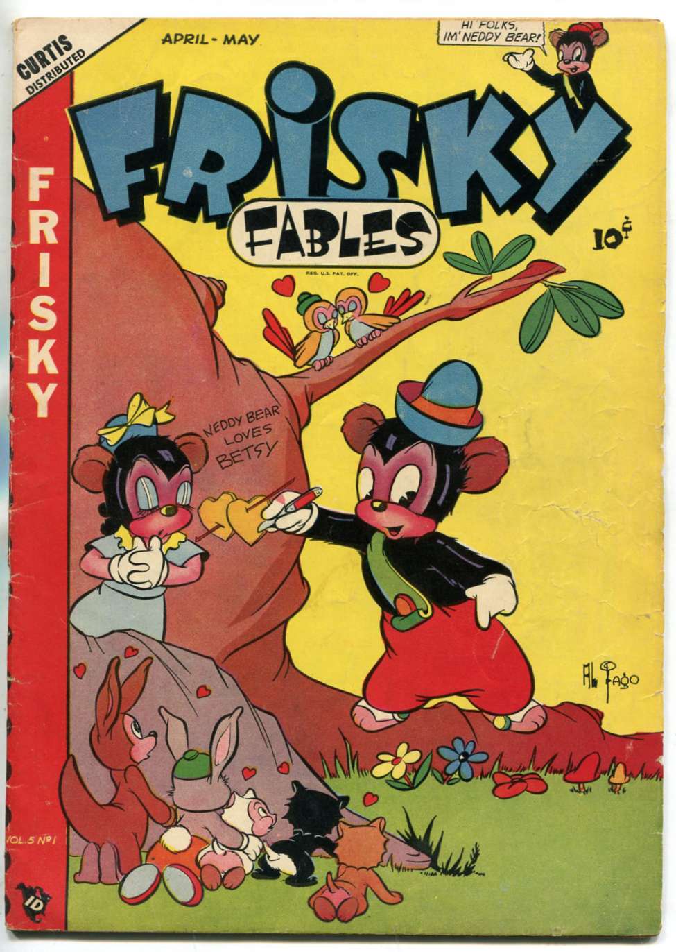 Comic Book Cover For Frisky Fables v5 1