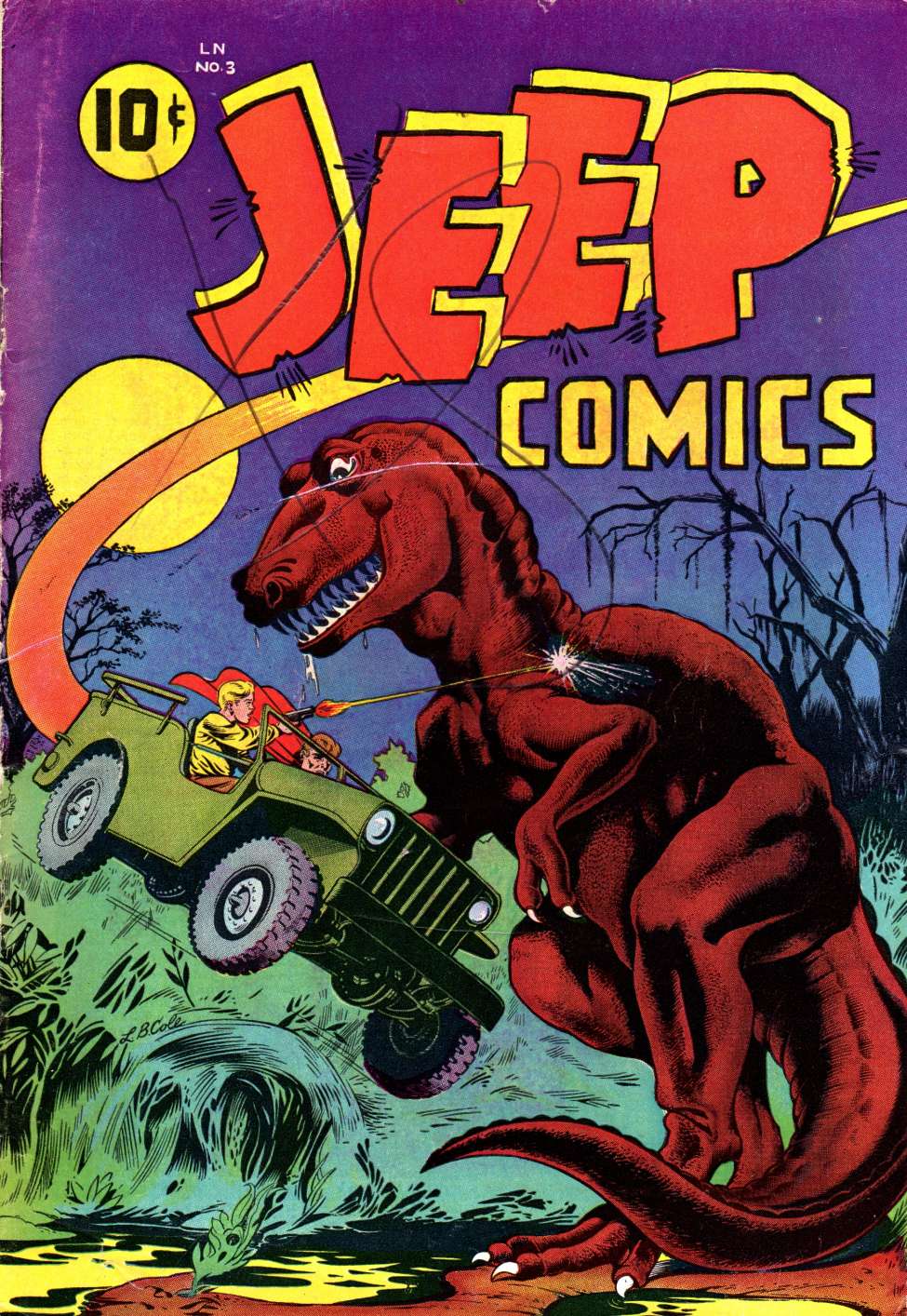 Comic Book Cover For Jeep Comics 3