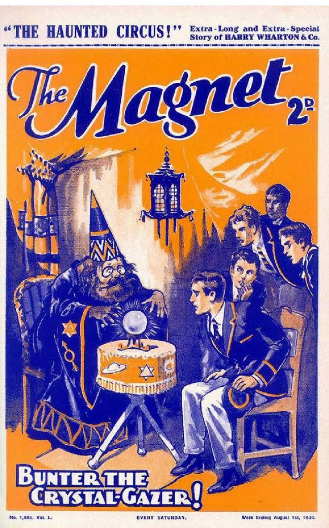 Book Cover For The Magnet 1485 - The Haunted Circus!