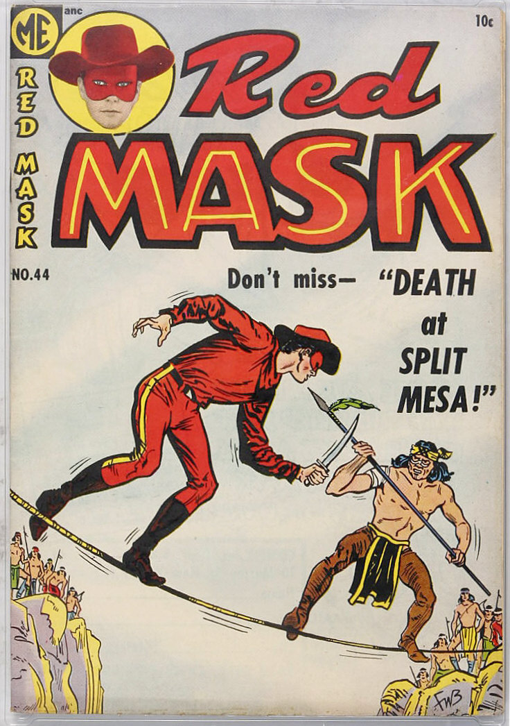 Book Cover For Red Mask 44