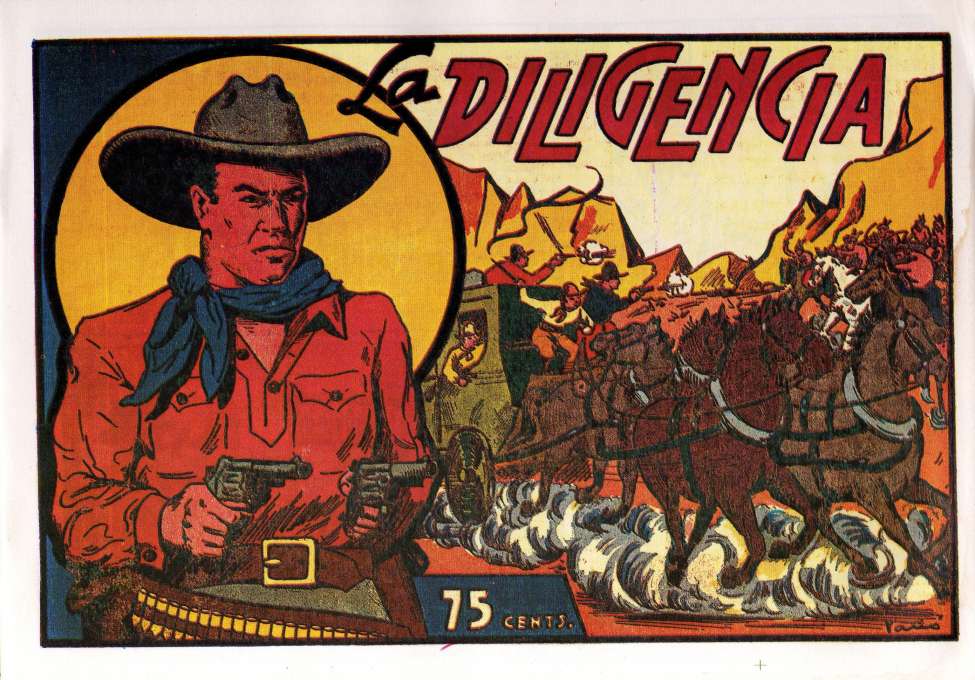 Comic Book Cover For Selección aventurera 40 - La Diligencia