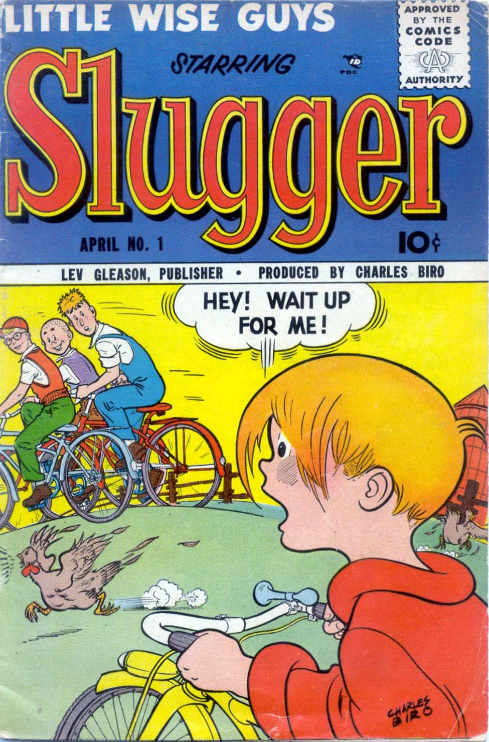 Comic Book Cover For Slugger 1