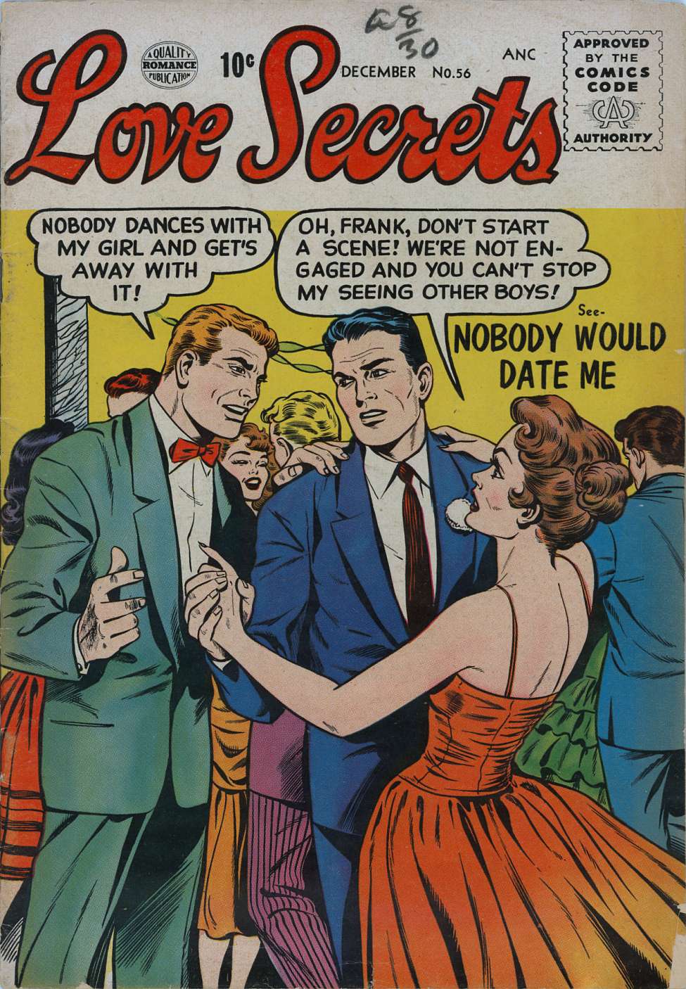 Comic Book Cover For Love Secrets 56