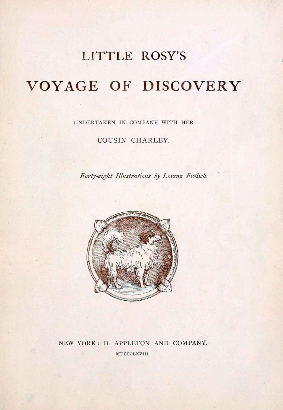 Book Cover For Little Rosy's Voyage of Discovery
