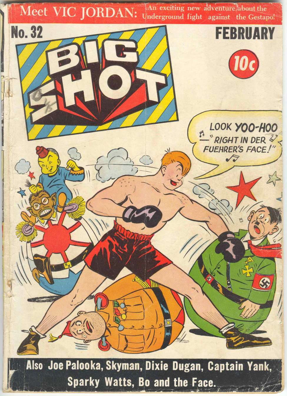 Comic Book Cover For Big Shot 32