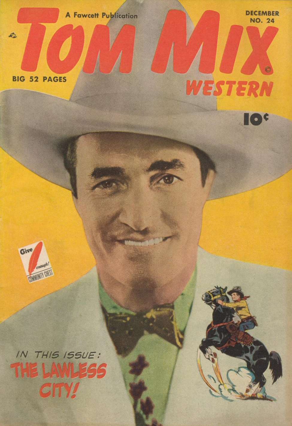 Book Cover For Tom Mix Western 24