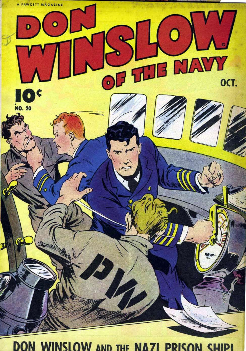 Comic Book Cover For Don Winslow of the Navy 20