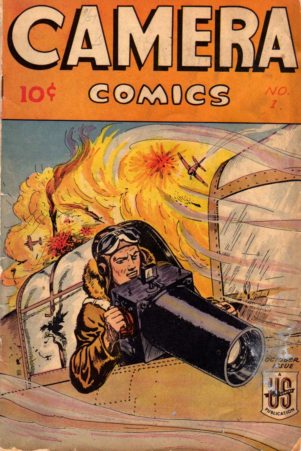 Comic Book Cover For Camera Comics 1